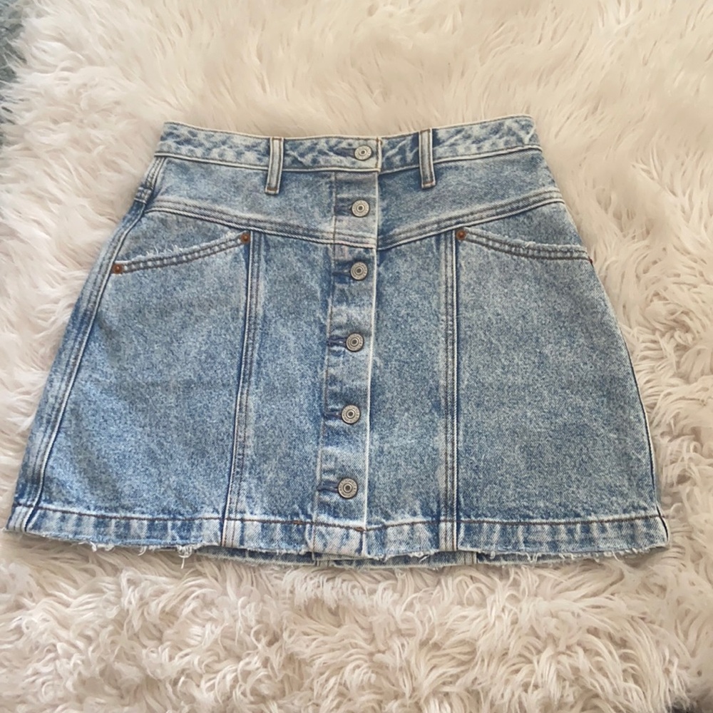 Abercrombie Jean Skirt-NEVER WORN
